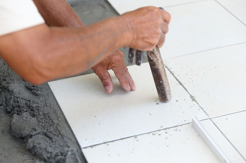 Garden Tile Installation
