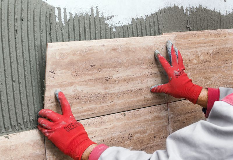 Garden Tile Installation